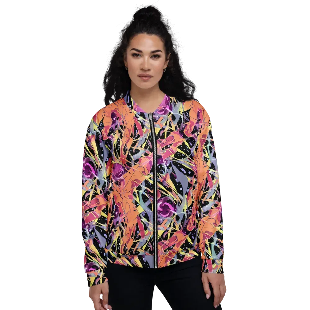 Candy Eclipse on Bomber Jacket — Front
