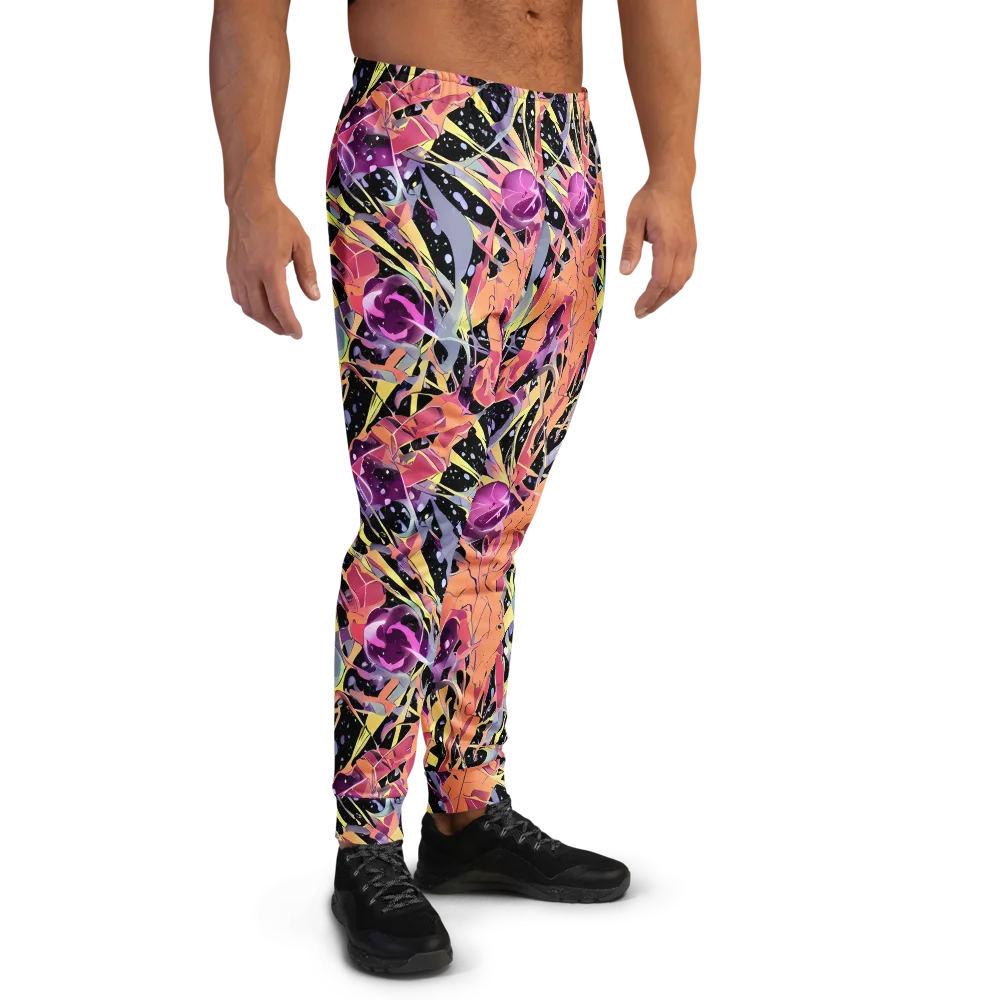 Candy Eclipse on Men's Joggers — Right