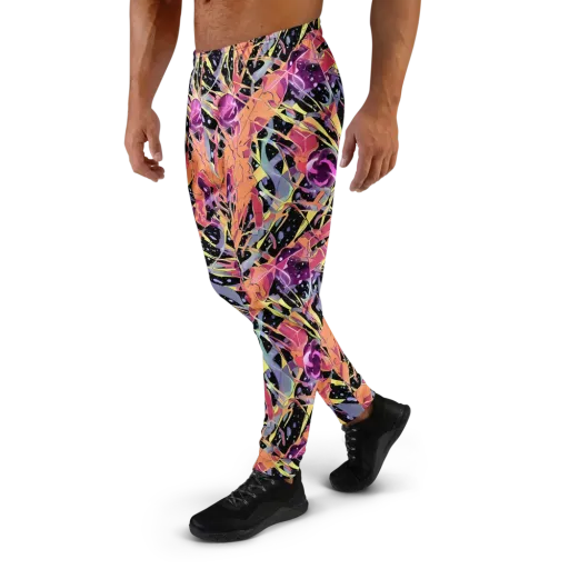 Candy Eclipse on a Men's Joggers