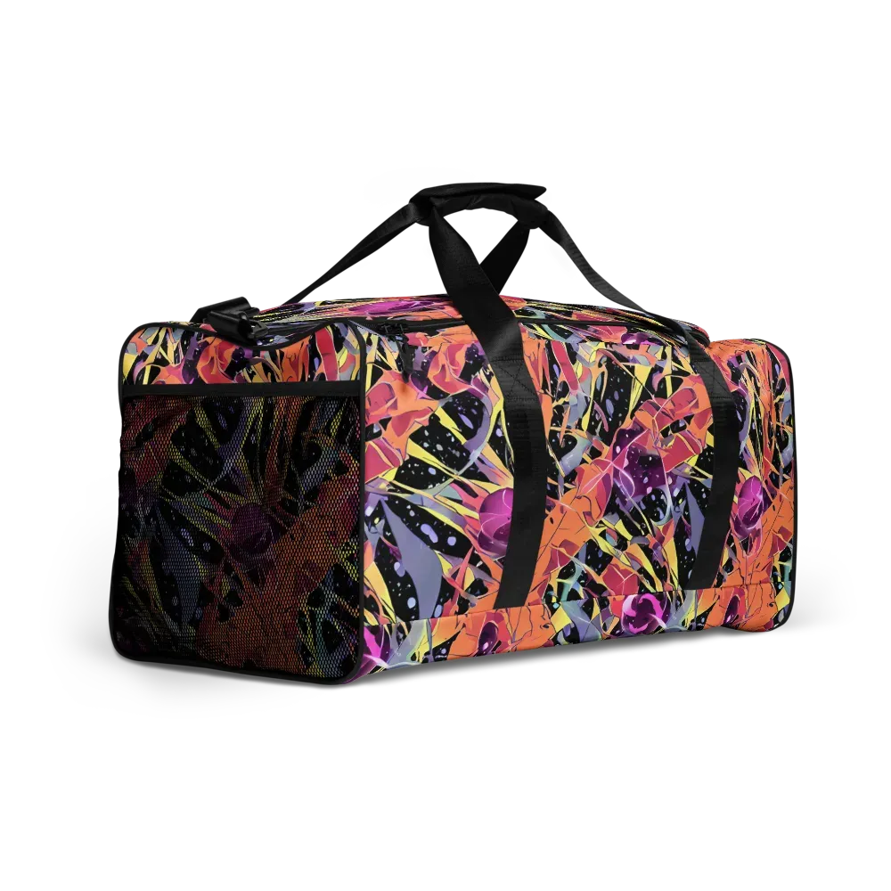 Candy Eclipse on Duffle Bag — Right Front