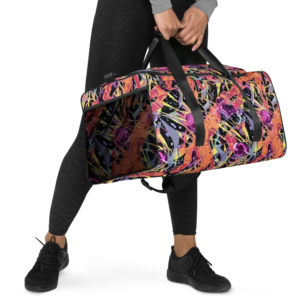Candy Eclipse on Duffle Bag — Right Front