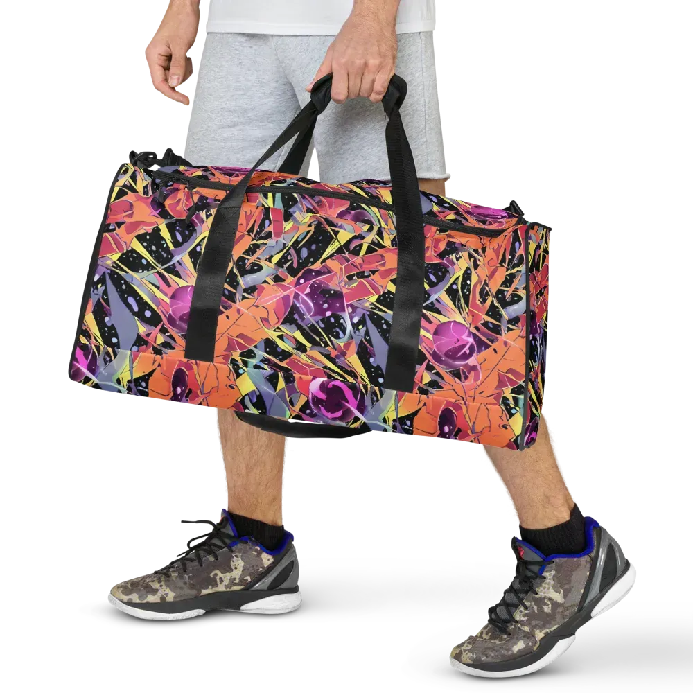Candy Eclipse on Duffle Bag — Front