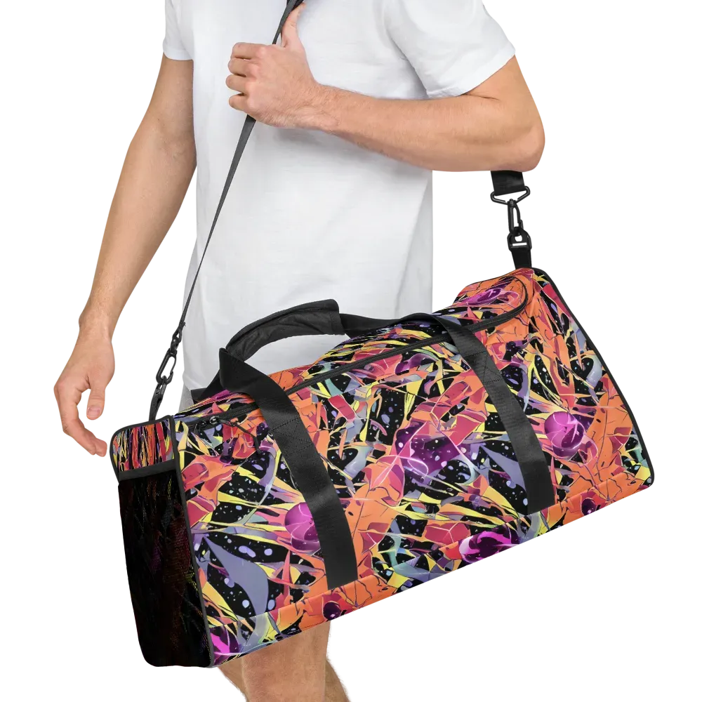Candy Eclipse on Duffle Bag — Right Front