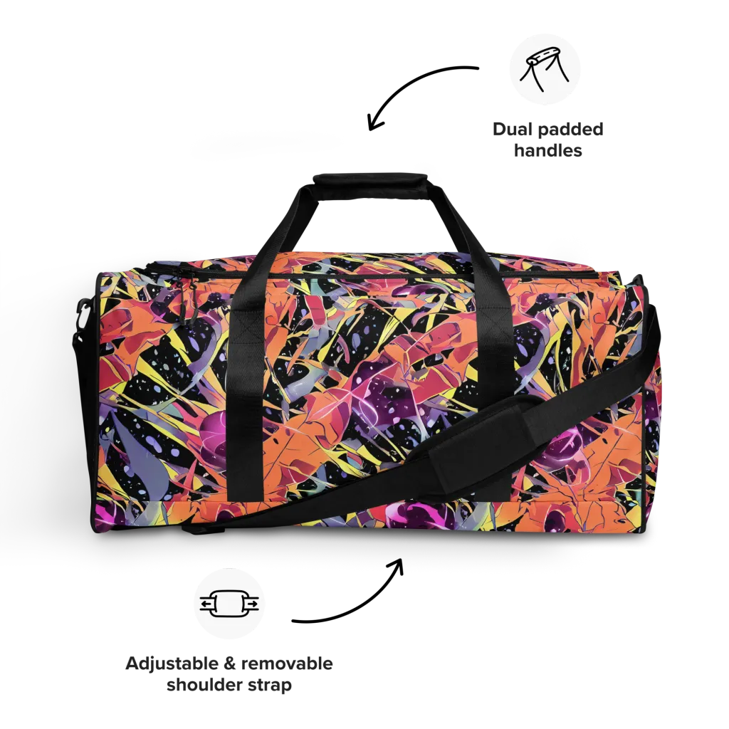 Candy Eclipse on Duffle Bag — Front