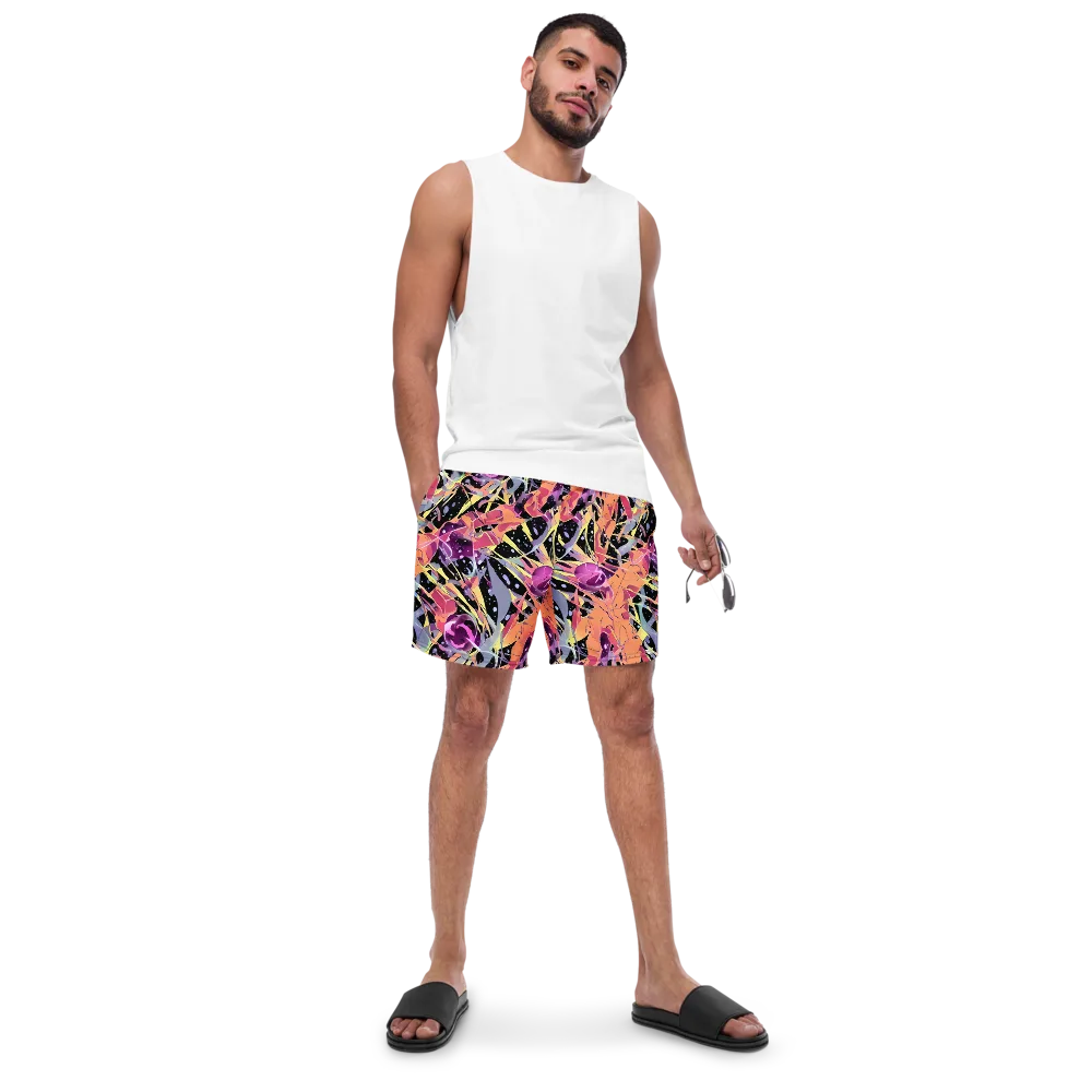 Candy Eclipse on Swim Trunks — Front