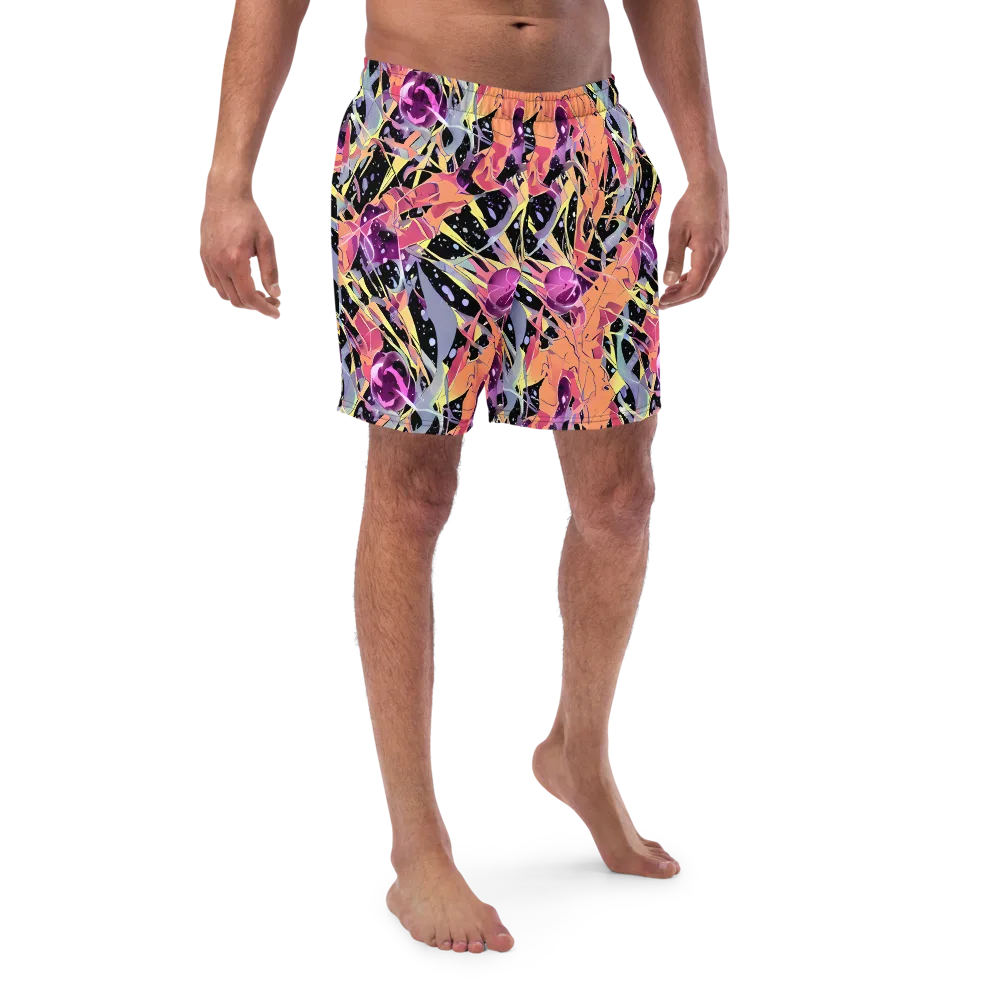 Candy Eclipse on Swim Trunks — Front