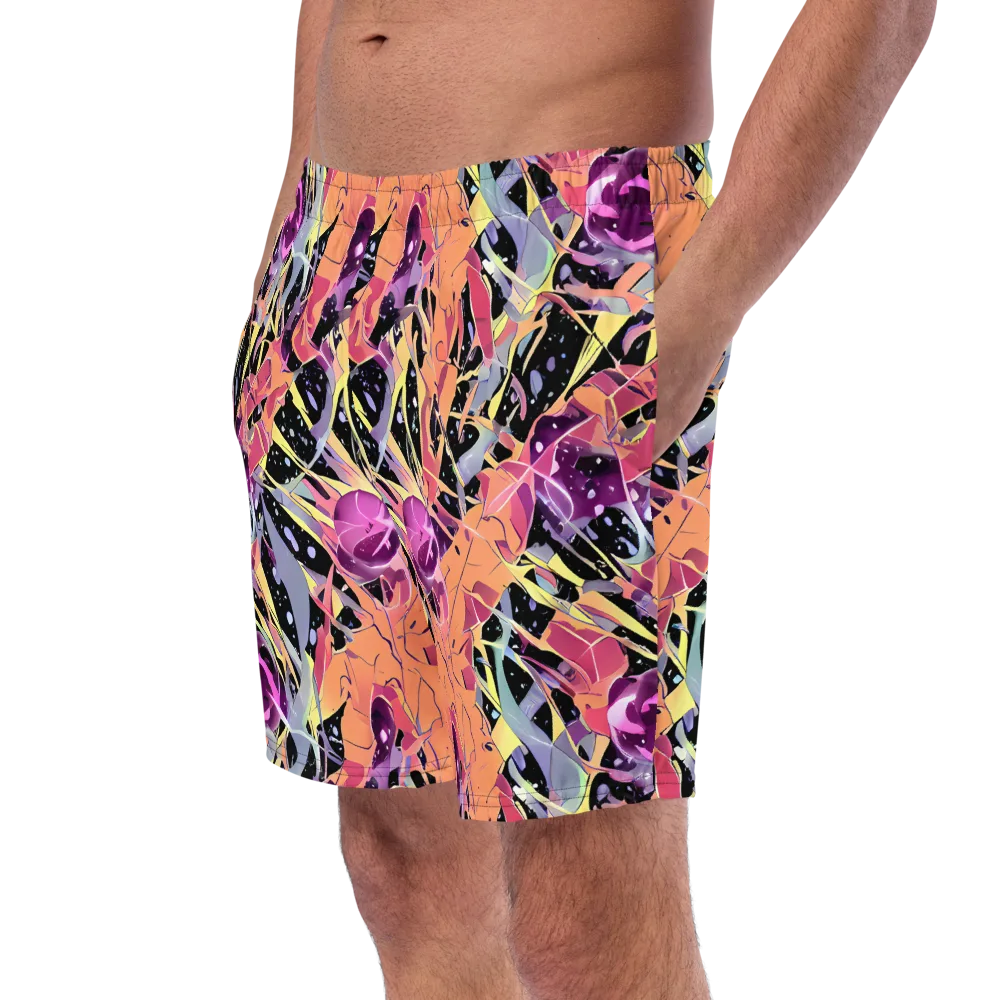 Candy Eclipse on Swim Trunks — Left Front