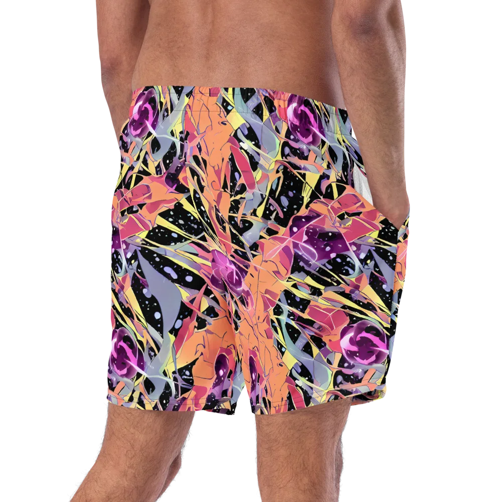 Candy Eclipse on Swim Trunks — Right Back