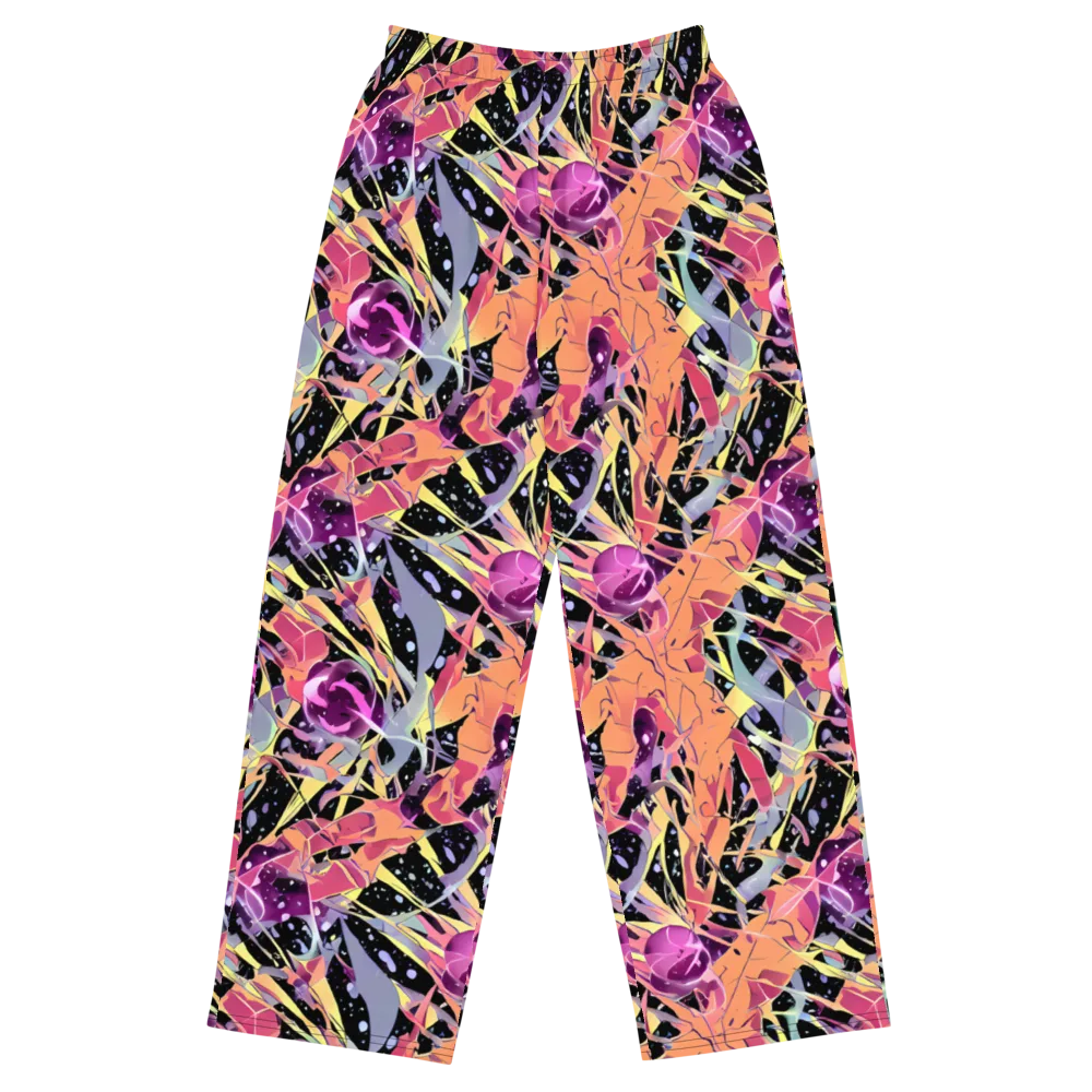 Candy Eclipse on Wide-Leg Pants — Front