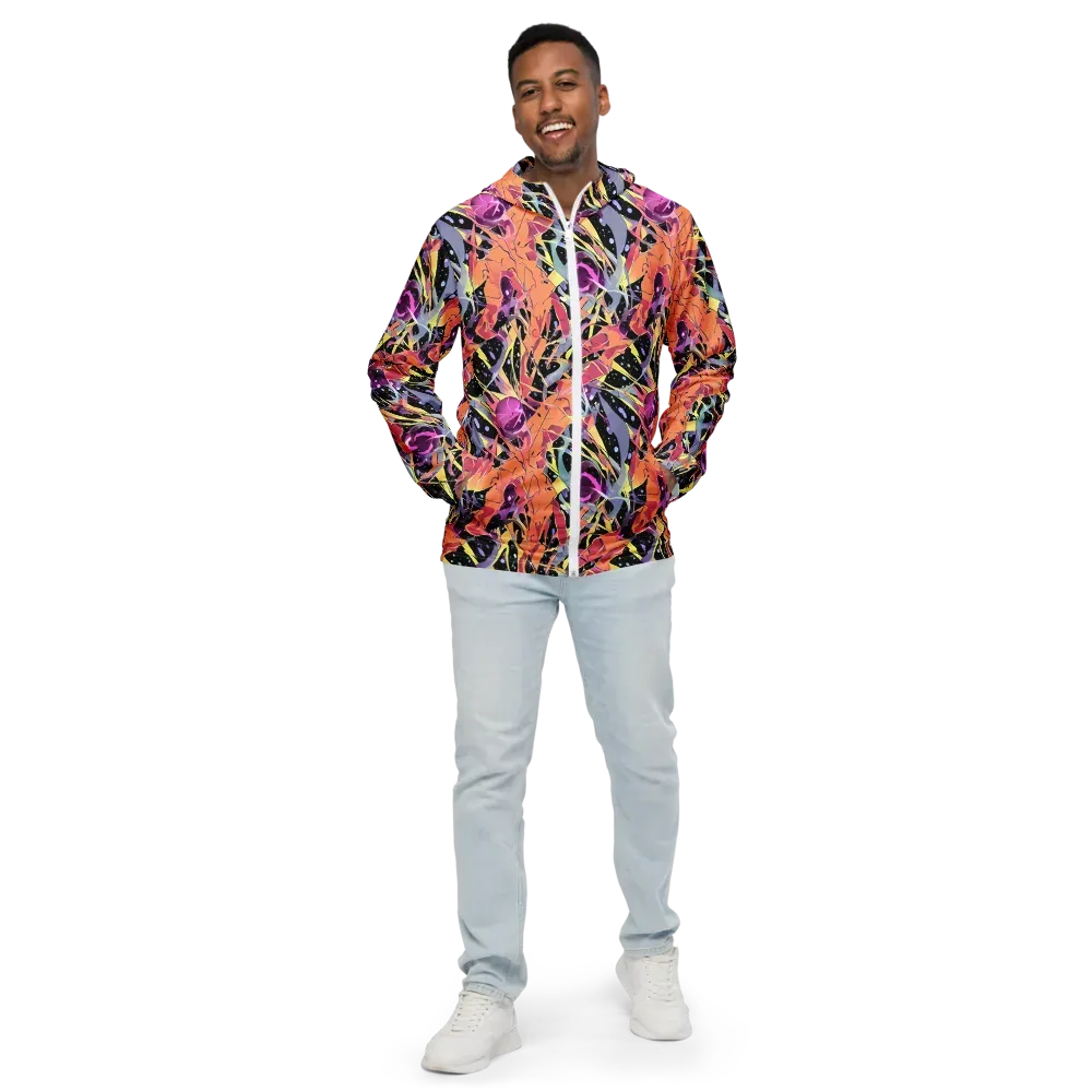 Candy Eclipse on Men's Windbreaker — Front