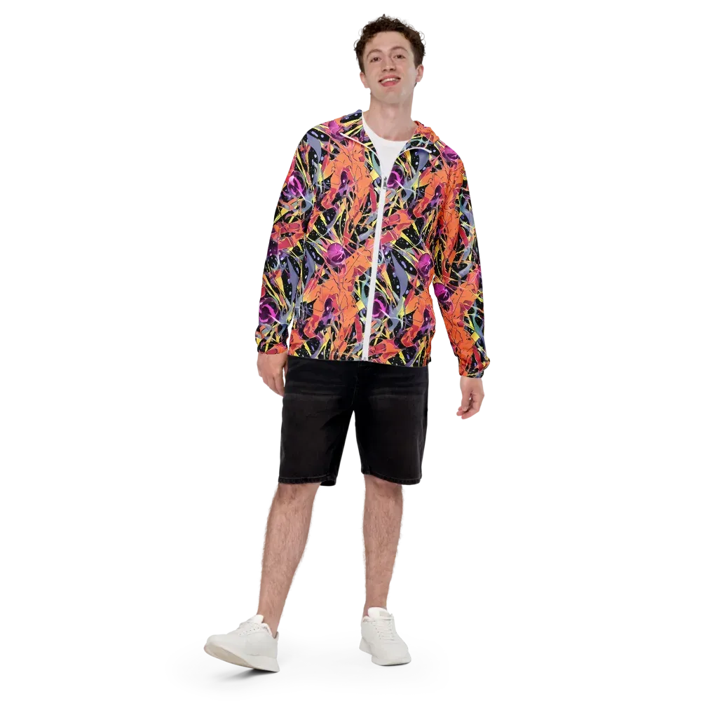 Candy Eclipse on Men's Windbreaker — Front