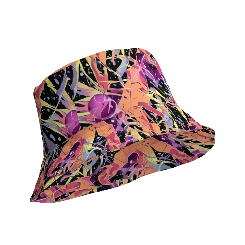 Candy Eclipse on Reversible Bucket Hat — Product details Outside