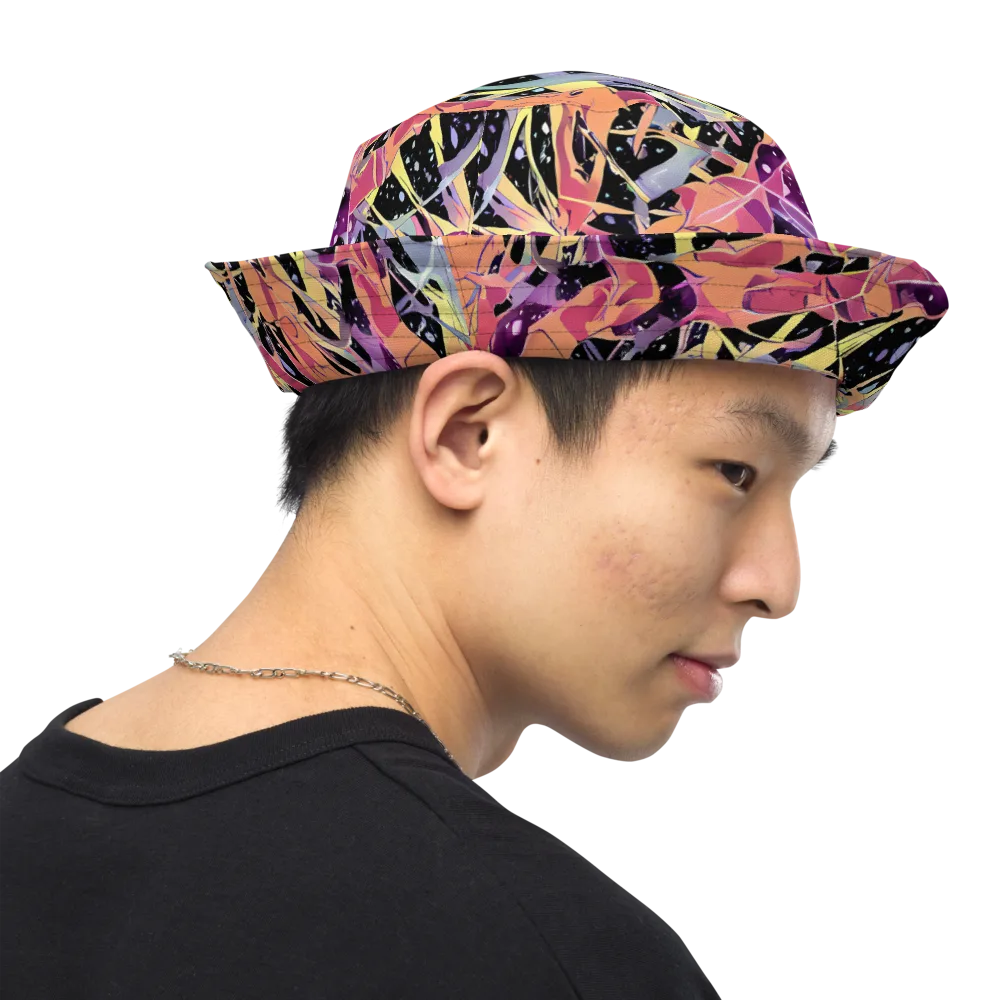 Candy Eclipse on Reversible Bucket Hat — Right Outside