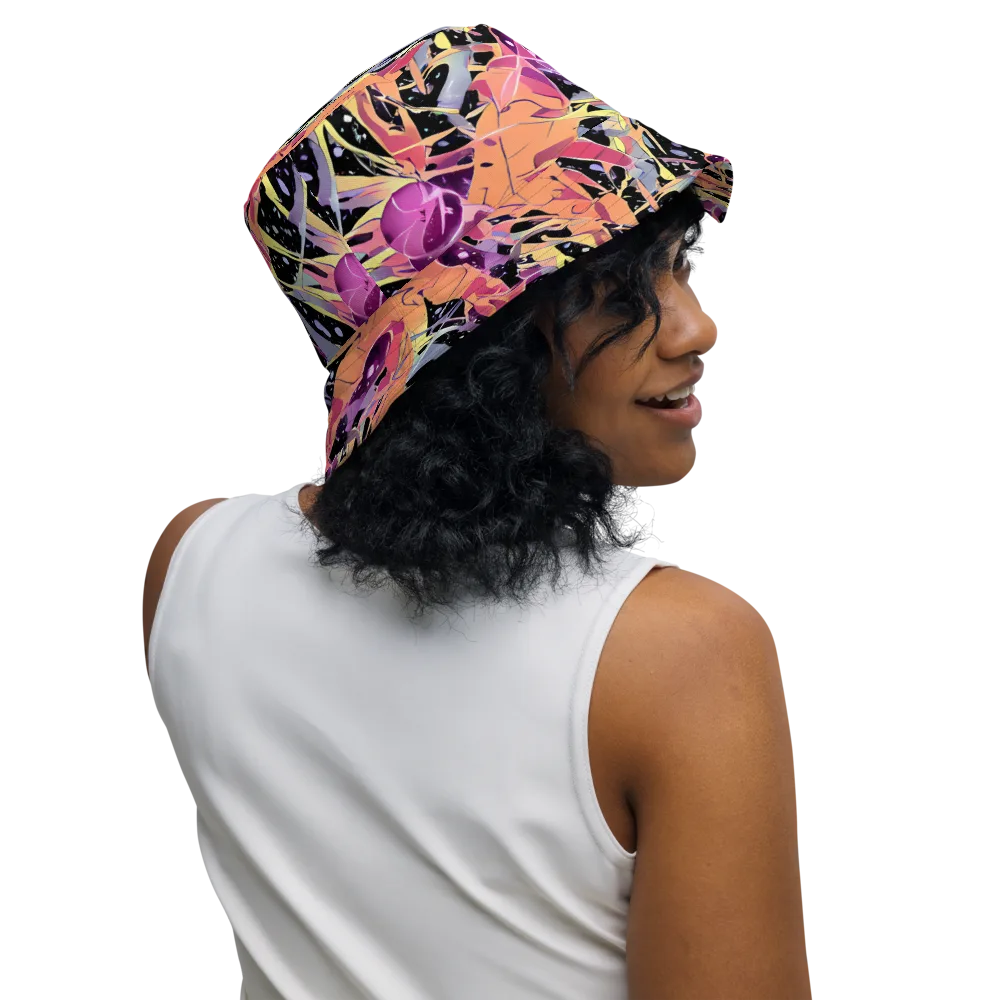 Candy Eclipse on Reversible Bucket Hat — Right Outside