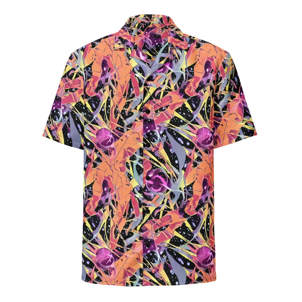 Candy Eclipse on Button Shirt — Front