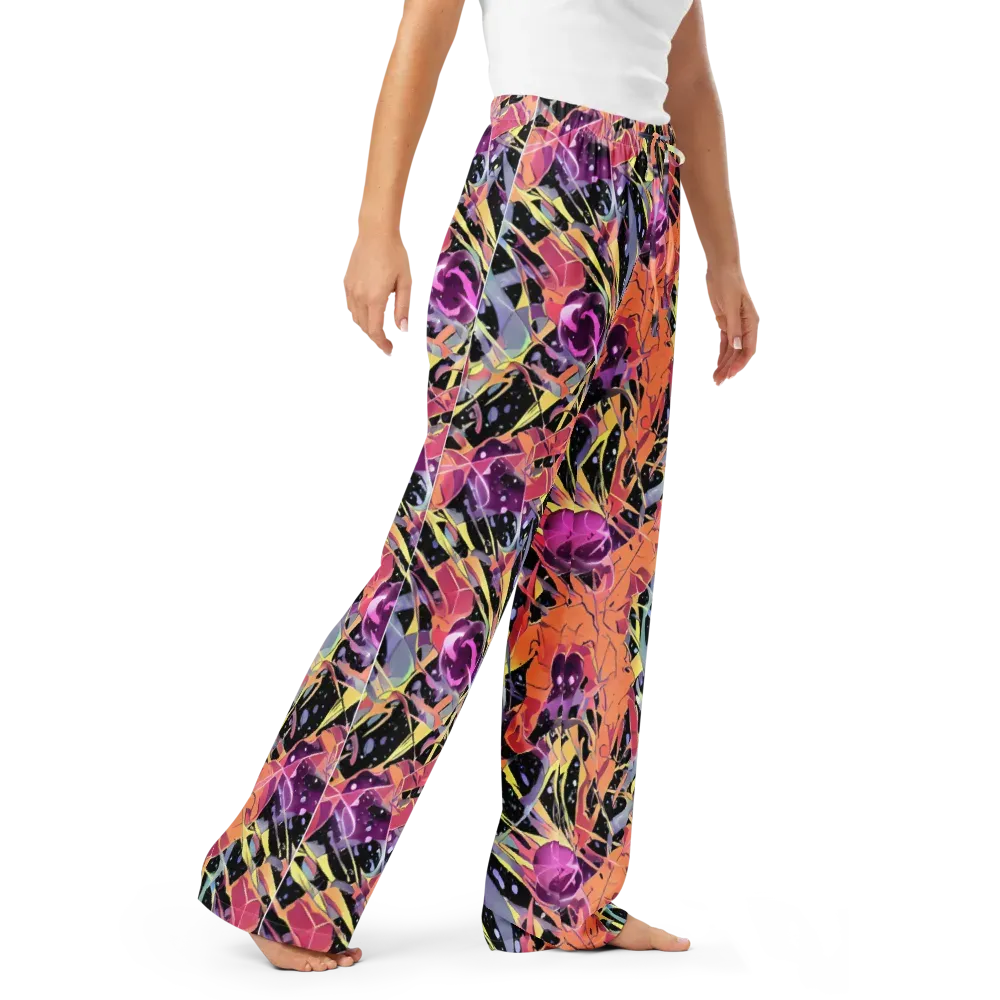 Candy Eclipse on Women's Pajama Pants — Right Front