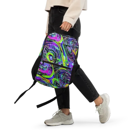 Circuit Bloom on a Utility Backpack