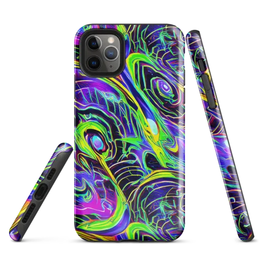 Circuit Bloom on a Tough Case for iPhone®