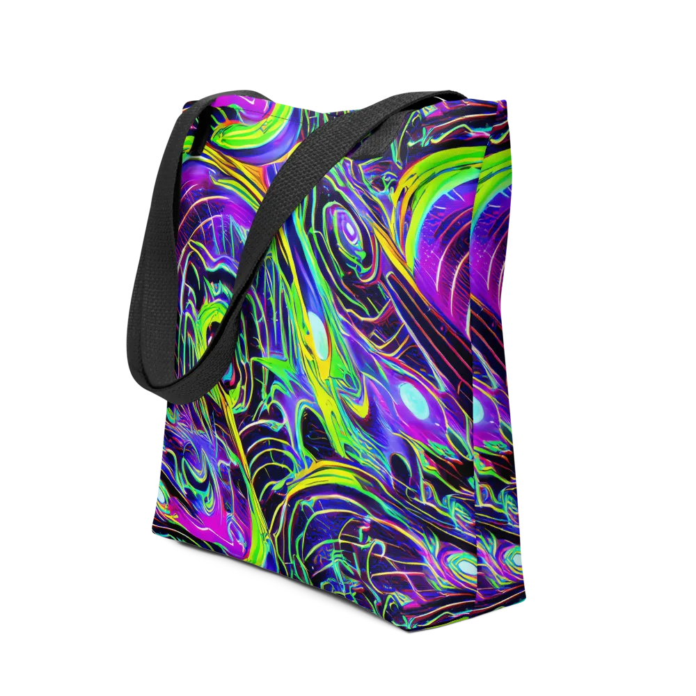 Circuit Bloom on Tote Bag — Front