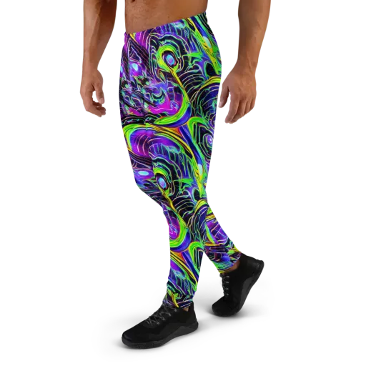 Circuit Bloom on a Men's Joggers