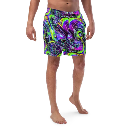 Circuit Bloom on a Swim Trunks