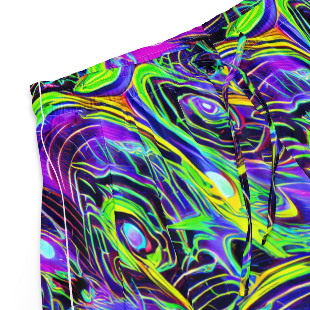 Circuit Bloom on Women's Pajama Shorts — Product details