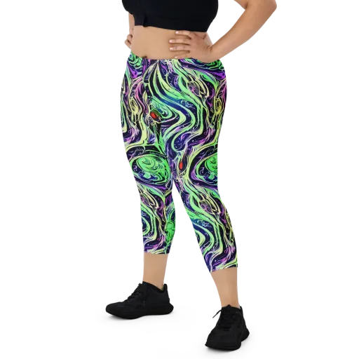 Alien Current on a Capri Leggings