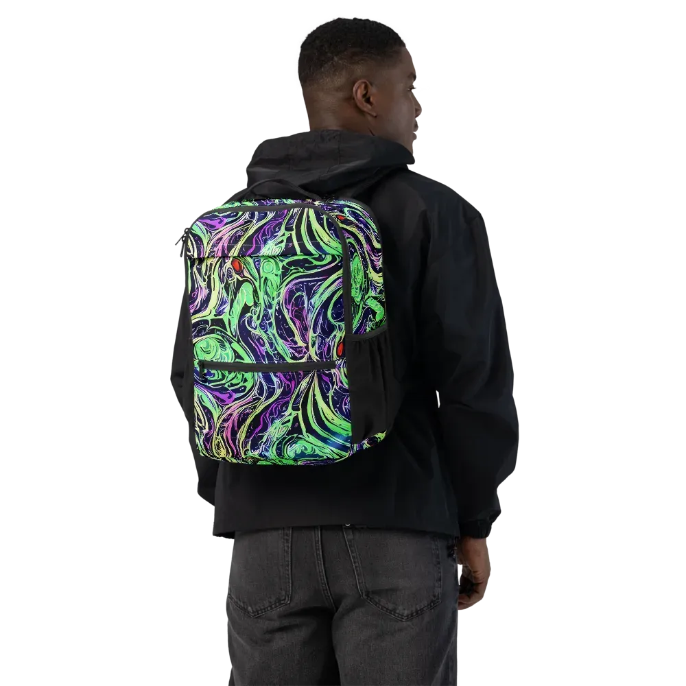 Alien Current on Utility Backpack — Back