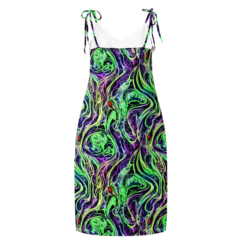 Alien Current on Slip Dress — Back