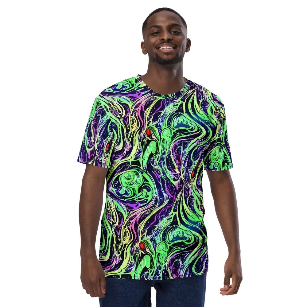Alien Current on Men's Crew Neck T-Shirt — Front
