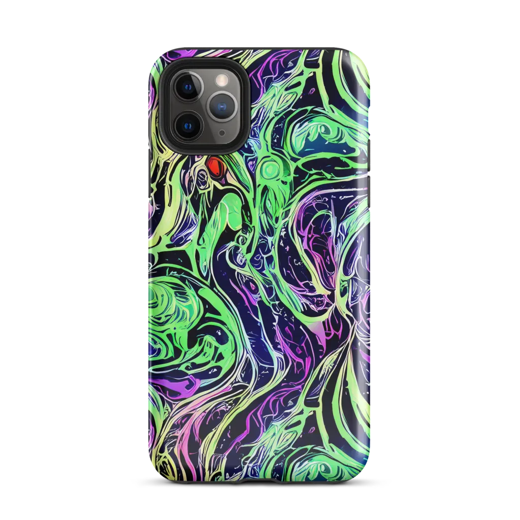 Alien Current on Tough Case for iPhone® — Front