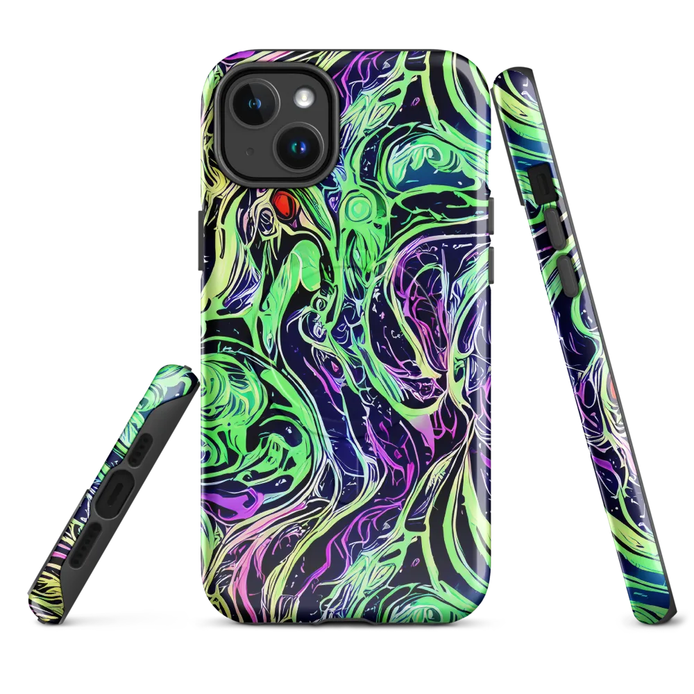 Alien Current on MagSafe Tough Case for iPhone® — Front