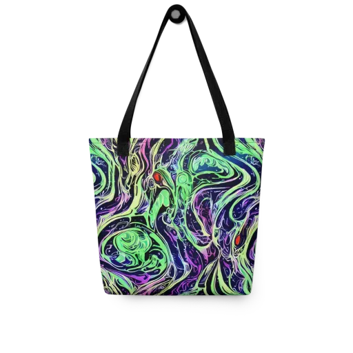 Alien Current on a Tote Bag