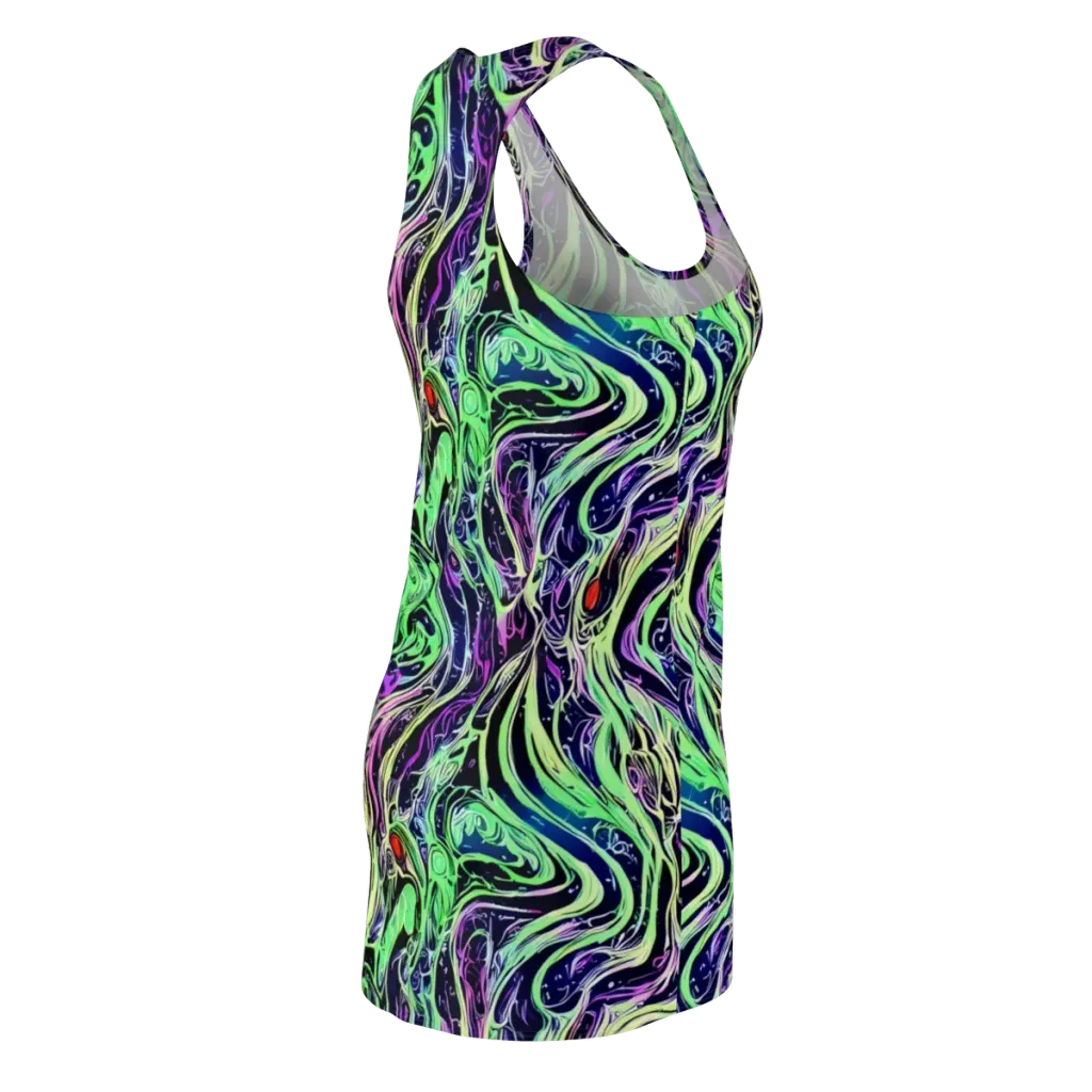 Alien Current on Racerback Dress — Back Side