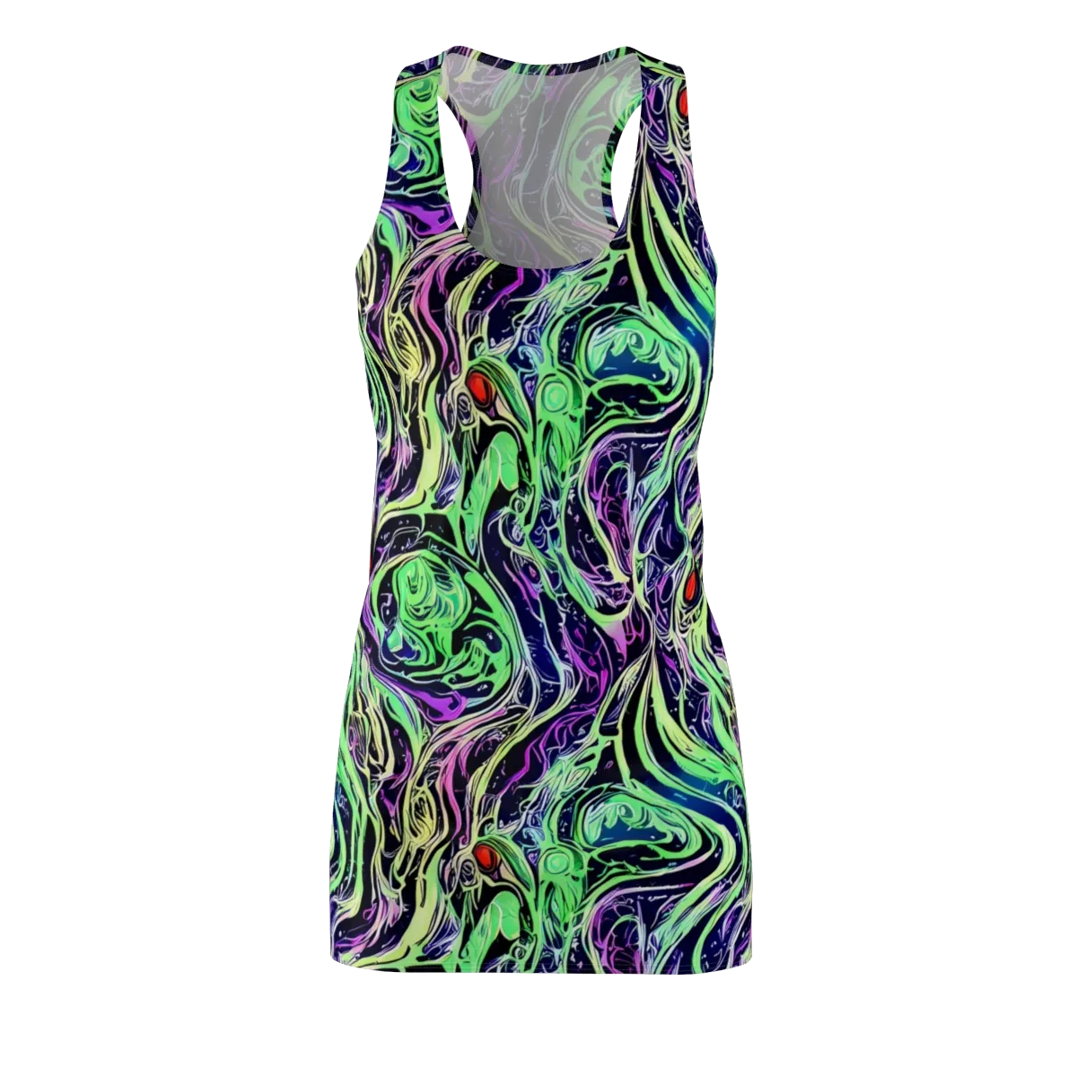 Alien Current on Racerback Dress — Front