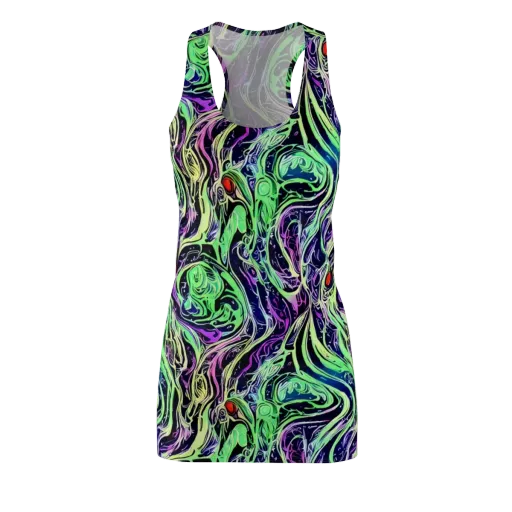 Alien Current on a Racerback Dress