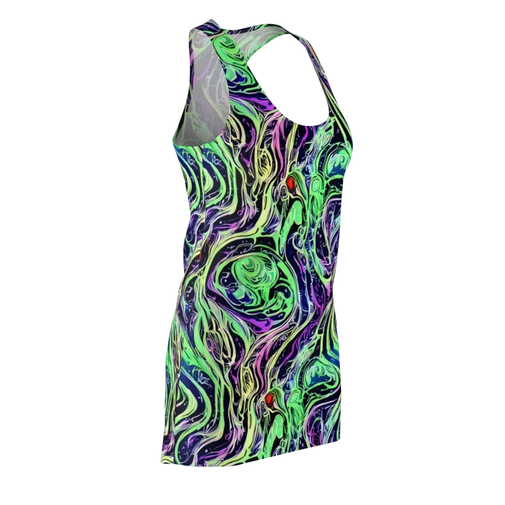 Alien Current on Racerback Dress — Front Side