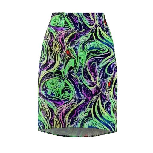 Alien Current on a Pencil Skirt