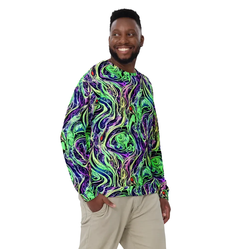 Alien Current on Sweatshirt — Front