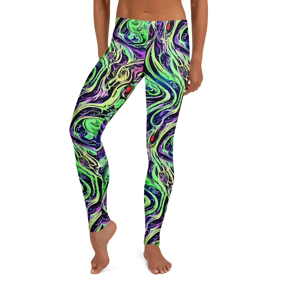 Alien Current on Leggings — Front