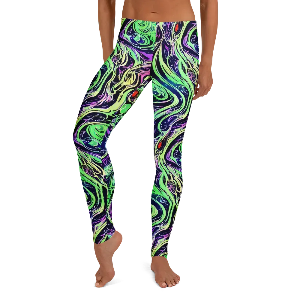 Alien Current on Leggings — Front