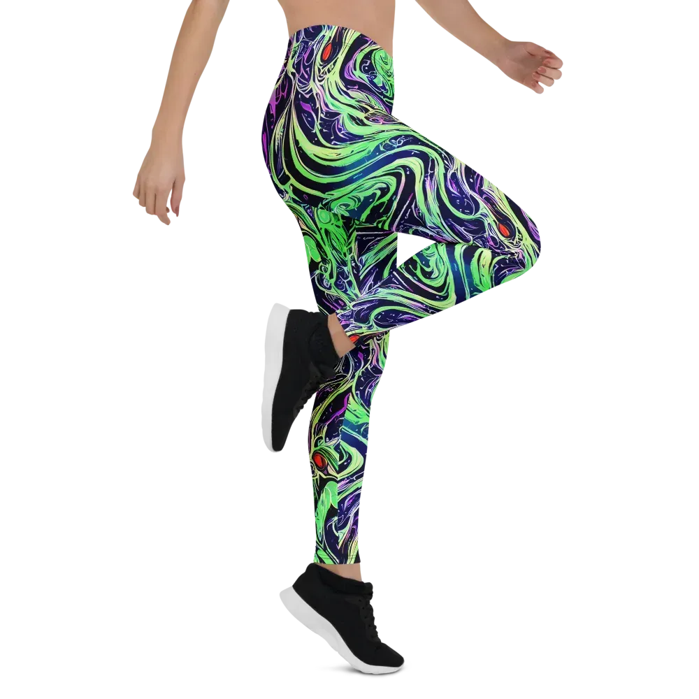 Alien Current on Leggings — Right