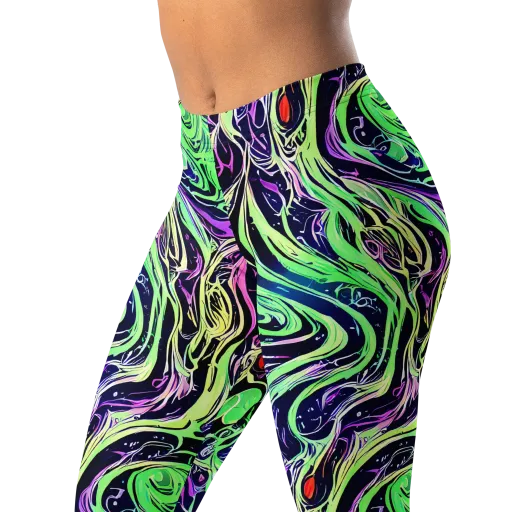 Alien Current on a Leggings