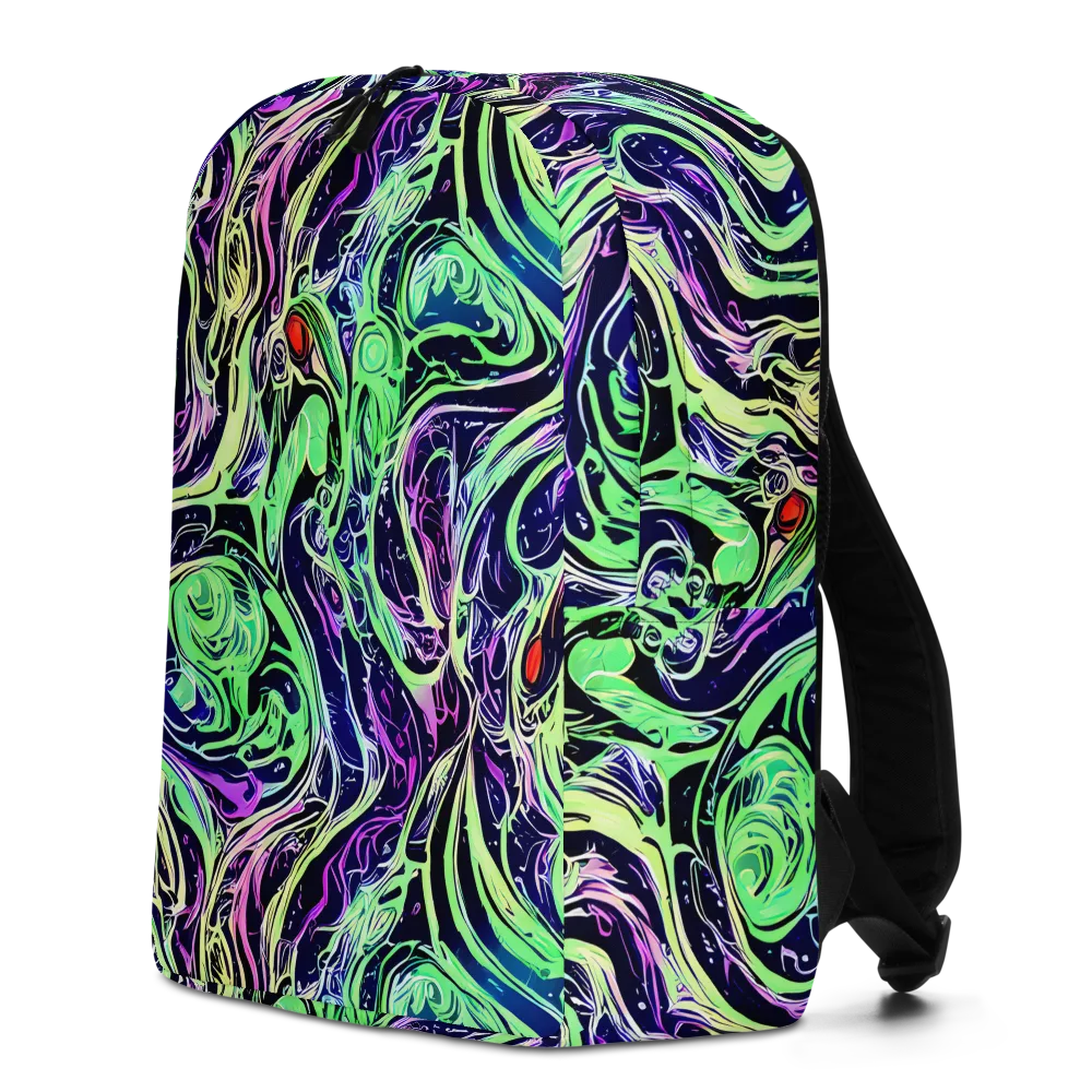 Alien Current on Minimalist Backpack — Left