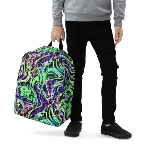 Alien Current on a Minimalist Backpack