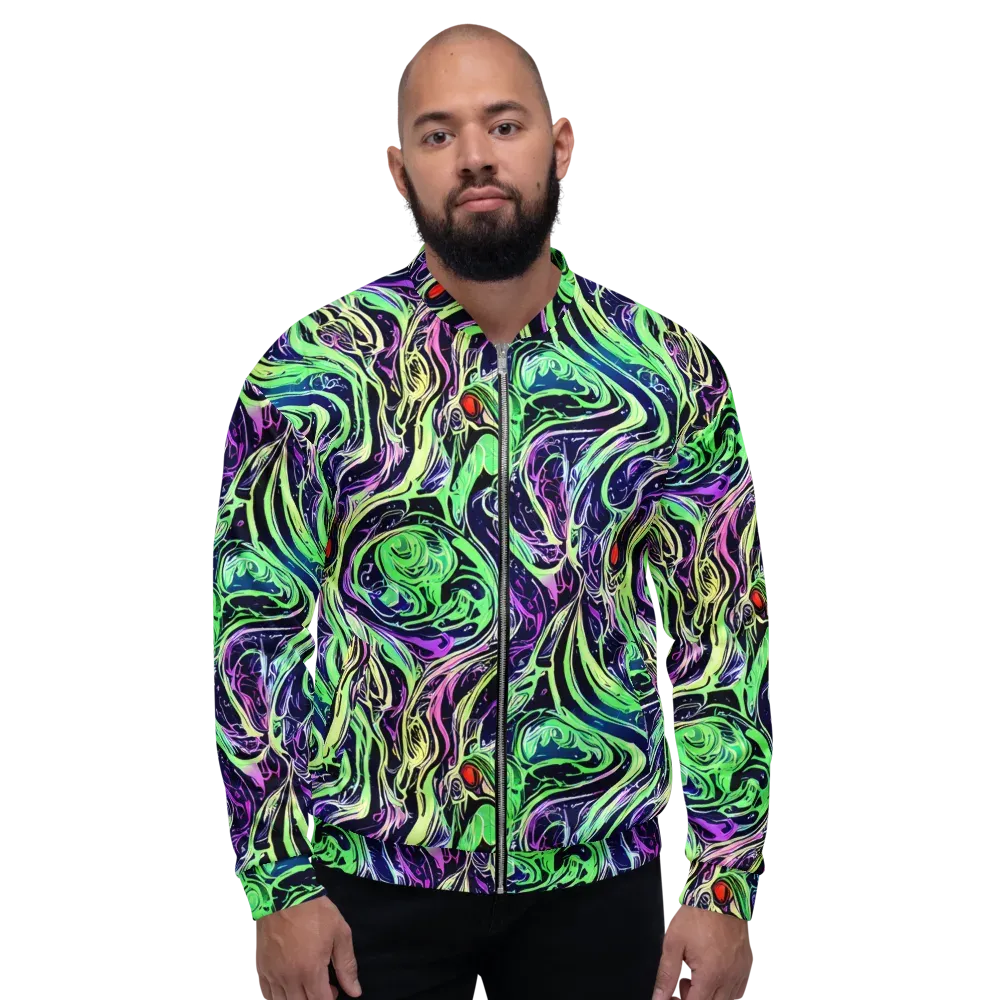 Alien Current on Bomber Jacket — Front