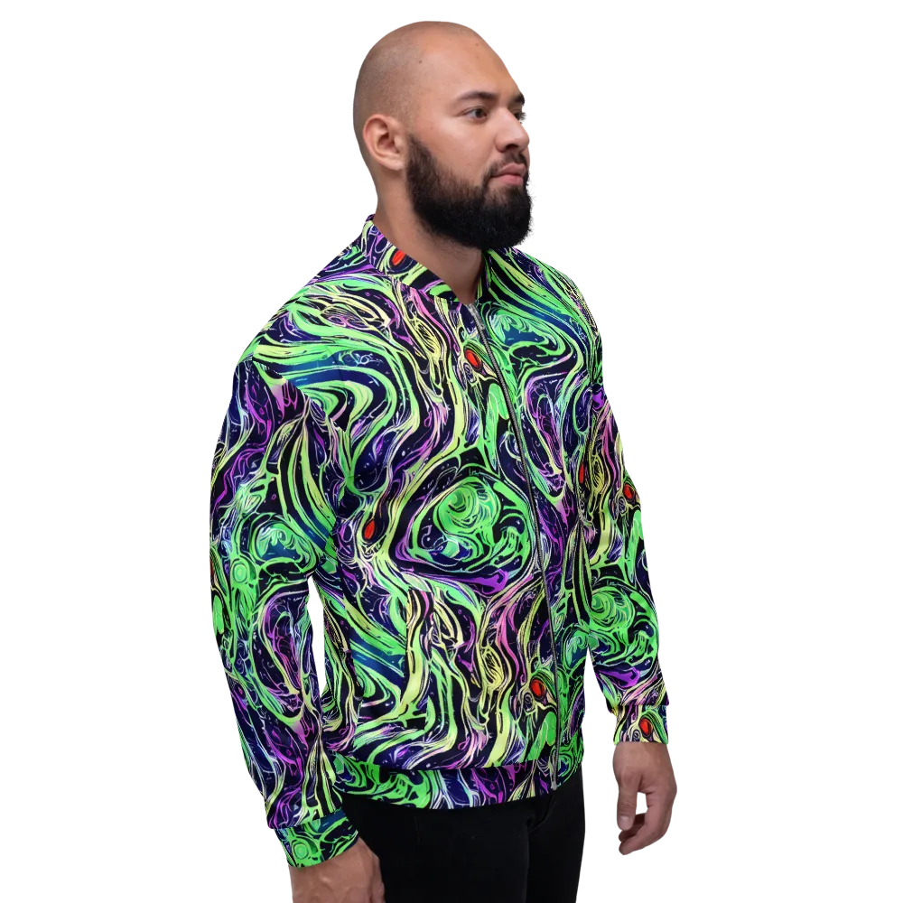 Alien Current on Bomber Jacket — Right