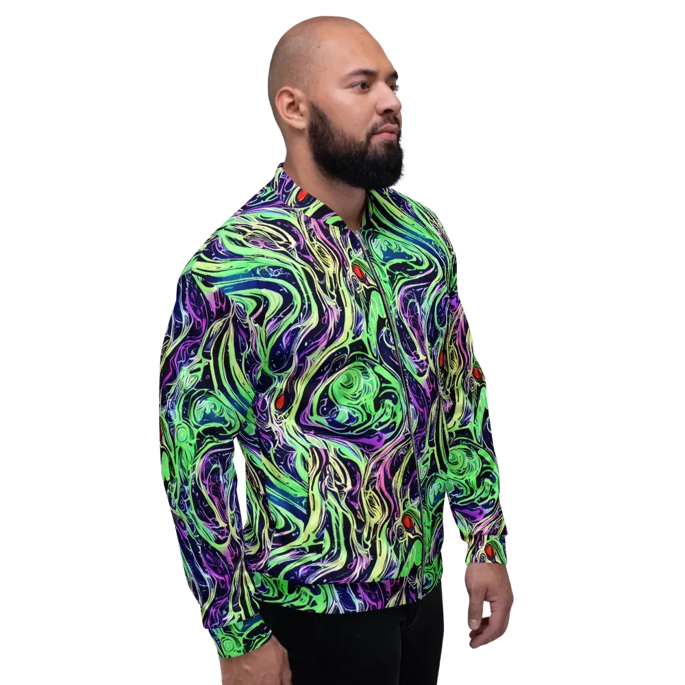 Alien Current on Bomber Jacket — Right