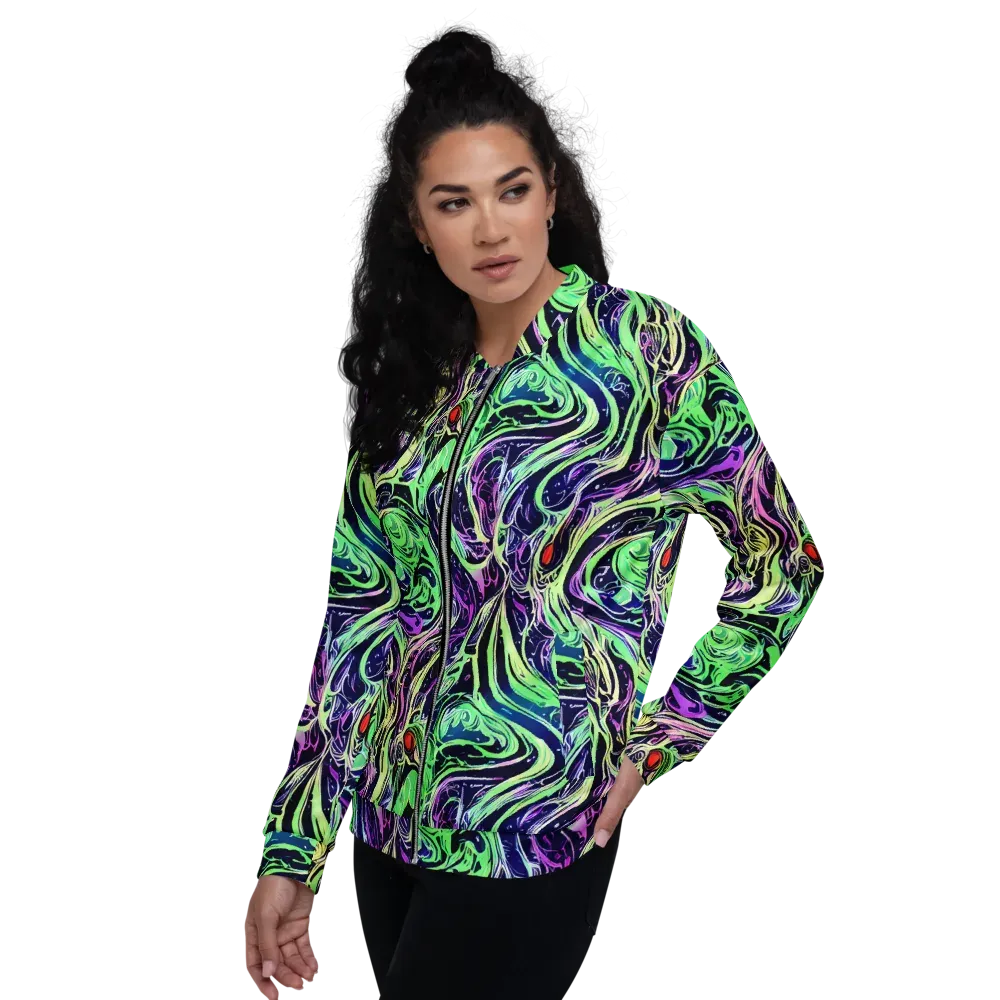 Alien Current on Bomber Jacket — Left