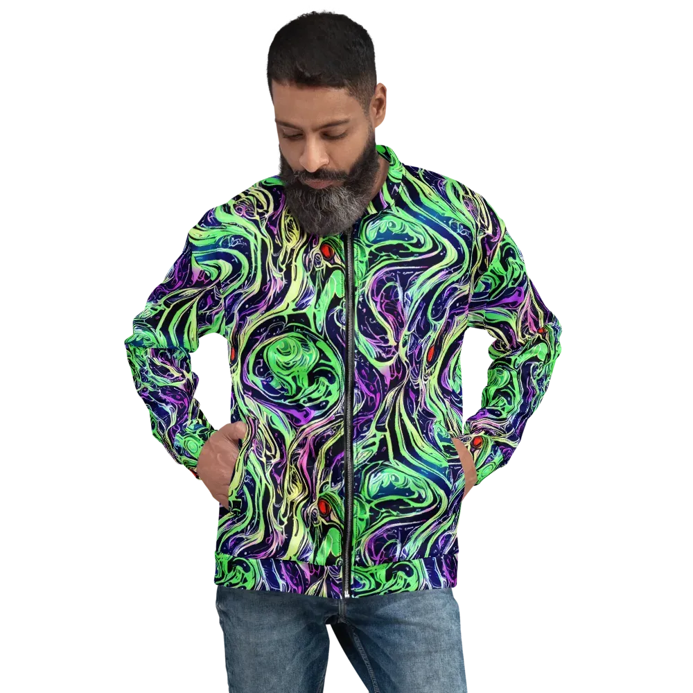 Alien Current on Bomber Jacket — Front
